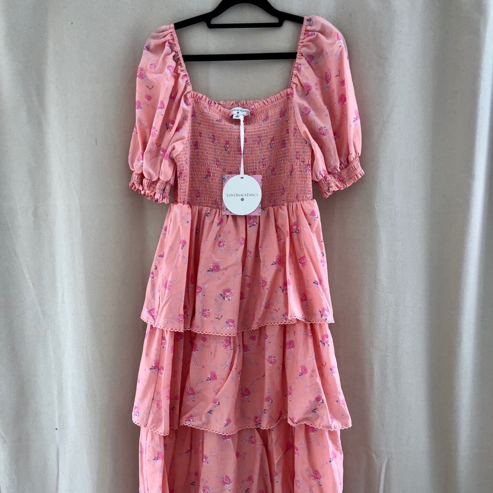 LoveShackFancy Pink Dress for Target